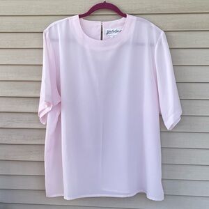 Yves St. Clair 2 Light Pink Blouse Size 18W
